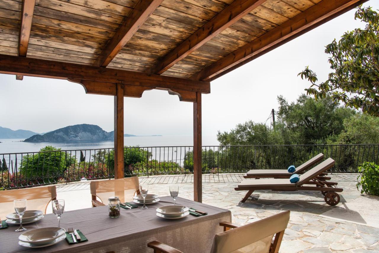 Villa Flisvos Marathias  Bagian luar foto