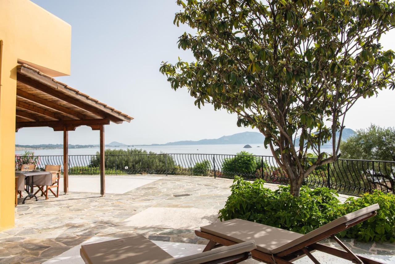 Villa Flisvos Marathias  Bagian luar foto