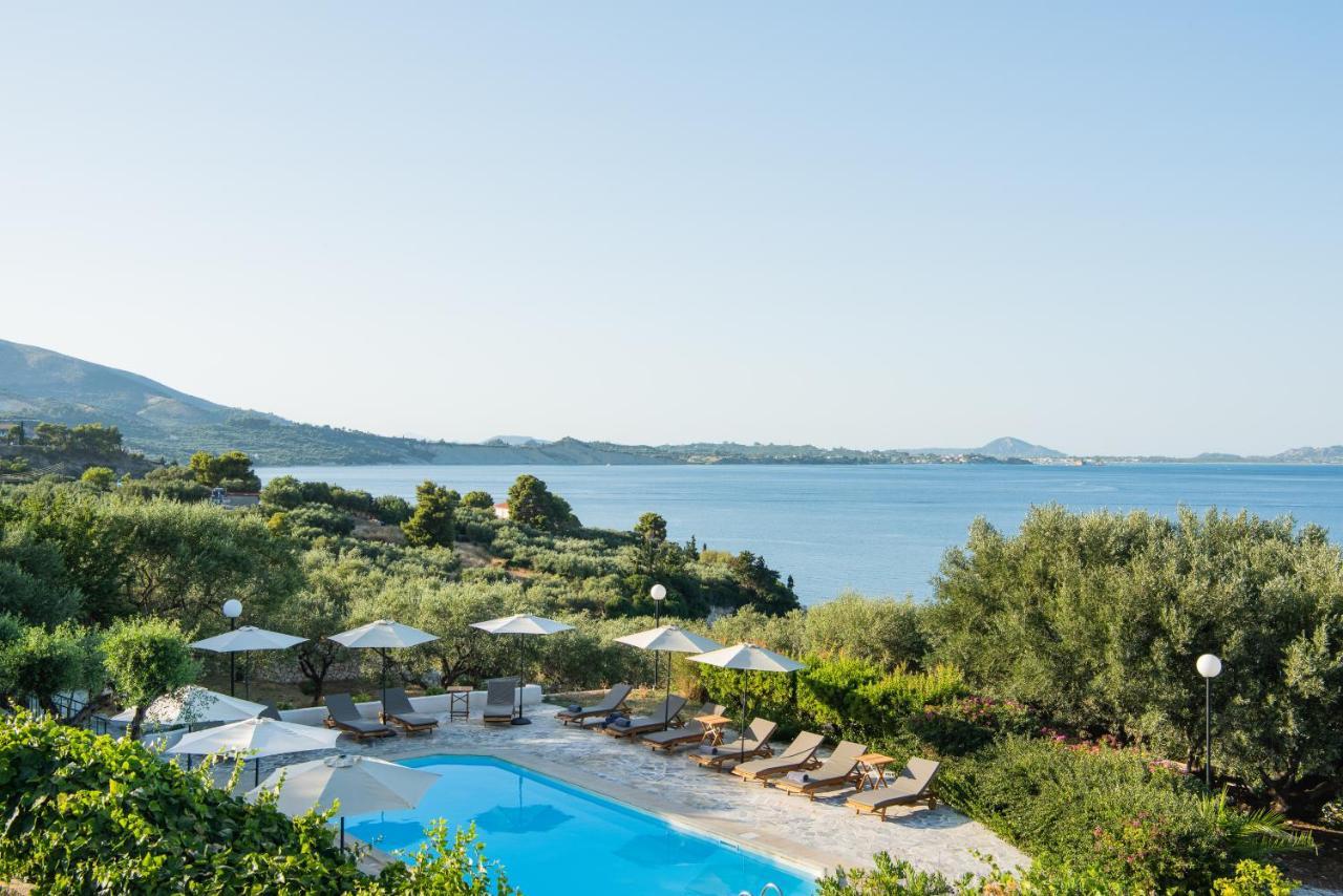 Villa Flisvos Marathias  Bagian luar foto